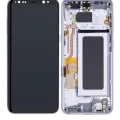OLED Assembly With Frame For Samsung Galaxy S8 (Refurbished) (Orchid Gray)
