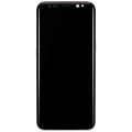 OLED Assembly With Frame For Samsung Galaxy S8 (Refurbished) (Arctic Silver)