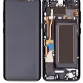 OLED Assembly With Frame For Samsung Galaxy S8 (Refurbished) (Midnight Black)