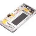 OLED Assembly With Frame For Samsung Galaxy S8 Active (Refurbished) (Tungsten Gold)