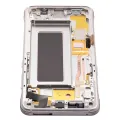 OLED Assembly With Frame For Samsung Galaxy S8 Active (Refurbished) (Tungsten Gold)
