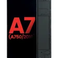 OLED Assembly With Frame For Samsung Galaxy A7 (A750 / 2018) (Aftermarket Plus) (Black)