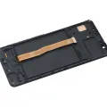 OLED Assembly With Frame For Samsung Galaxy A7 (A750 / 2018) (Aftermarket Plus) (Black)