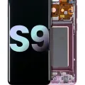 OLED Assembly With Frame For Samsung Galaxy S9 (Service Pack) (Lilac Purple)