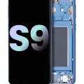 OLED Assembly With Frame For Samsung Galaxy S9 (Service Pack) (Coral Blue)
