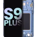 OLED Assembly With Frame For Samsung Galaxy S9 Plus (Service Pack) (Coral Blue)