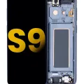 OLED Assembly With Frame For Samsung Galaxy S9 (Refurbished) (Titanium Gray)