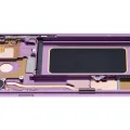 OLED Assembly With Frame For Samsung Galaxy S9 Plus (Service Pack) (Lilac Purple)