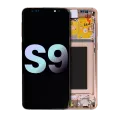 Дисплейний модуль OLED з рамкою для Samsung Galaxy S9 (Service Pack) (Sunrise Gold)