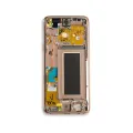 Дисплейний модуль OLED з рамкою для Samsung Galaxy S9 (Service Pack) (Sunrise Gold)