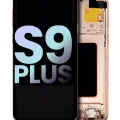 OLED Assembly With Frame For Samsung Galaxy S9 Plus (Service Pack) (Sunrise Gold)