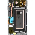 OLED Assembly With Frame For Samsung Galaxy S9 (Service Pack) (Titanium Gray)