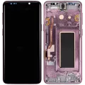 OLED Assembly With Frame For Samsung Galaxy S9 (Refurbished) (Lilac Purple)