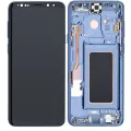 OLED Assembly With Frame For Samsung Galaxy S9 Plus (Refurbished) (Coral Blue)