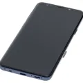 OLED Assembly With Frame For Samsung Galaxy S9 Plus (Refurbished) (Coral Blue)