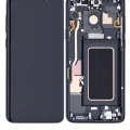 Дисплейний модуль (OLED) з рамкою для Samsung Galaxy S9 Plus (Refurbished) (Midnight Black)
