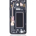 Дисплейний модуль (OLED) з рамкою для Samsung Galaxy S9 Plus (Refurbished) (Midnight Black)