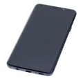 Дисплейний модуль (OLED) з рамкою для Samsung Galaxy S9 Plus (Refurbished) (Midnight Black)