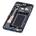 Дисплейний модуль (OLED) з рамкою для Samsung Galaxy S9 Plus (Refurbished) (Midnight Black)