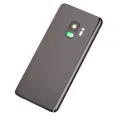 Back Cover Glass With Camera Lens For Samsung Galaxy S9 (No Logo) (Aftermarket Plus) (Midnight Black)