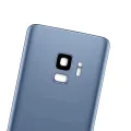 Back Cover Glass With Camera Lens For Samsung Galaxy S9 (No Logo) (Aftermarket Plus) (Coral Blue)
