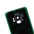 Back Cover Glass With Camera Lens For Samsung Galaxy S9 (No Logo) (Aftermarket Plus) (Coral Blue)