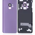 Back Cover Glass With Camera Lens For Samsung Galaxy S9 (No Logo) (Aftermarket Plus) (Lilac Purple)