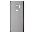Back Cover Glass With Camera Lens For Samsung Galaxy S9 Plus (No Logo) (Aftermarket Plus) (Titanium Gray)