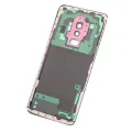 Back Cover Glass With Camera Lens For Samsung Galaxy S9 Plus (No Logo) (Aftermarket Plus) (Lilac Purple)
