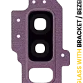 Back Camera Lens With Bracket / Bezel For Samsung Galaxy S9 Plus (Purple)