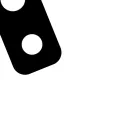 Back Camera Lens With Bracket / Bezel For Samsung Galaxy S9 Plus (Purple)