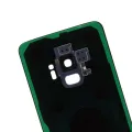 Back Cover Glass With Camera Lens For Samsung Galaxy S9 (No Logo) (Aftermarket Plus) (Titanium Gray)