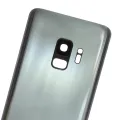 Back Cover Glass With Camera Lens For Samsung Galaxy S9 (No Logo) (Aftermarket Plus) (Titanium Gray)