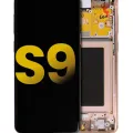 OLED Assembly With Frame For Samsung Galaxy S9 (Refurbished) (Sunrise Gold)