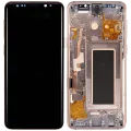 OLED Assembly With Frame For Samsung Galaxy S9 (Refurbished) (Sunrise Gold)