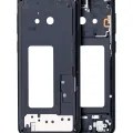 Mid-Frame Housing For Samsung Galaxy S9 (With SmallParts) (Midnight Black Frame)