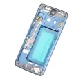 Mid-Frame Housing For Samsung Galaxy S9 (With SmallParts) (Coral Blue Frame)
