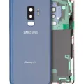 Back Cover Glass With Camera Lens For Samsung Galaxy S9 Plus (Service Pack) (Coral Blue)