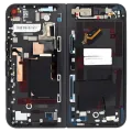 Inner OLED Display Assembly With Frame For Google Pixel 9 Pro Fold (Genuine OEM) (Carbon)