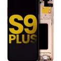 OLED Assembly With Frame For Samsung Galaxy S9 Plus (Refurbished) (Sunrise Gold)