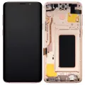OLED Assembly With Frame For Samsung Galaxy S9 Plus (Refurbished) (Sunrise Gold)