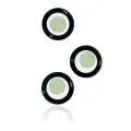 Back Camera Lens (Glass Only) With Adhesive For Samsung Galaxy S21 5G / S21 Plus 5G (3 Piece Set) (10 Pack)