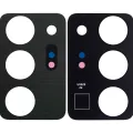 Back Camera Lens (Glass Only) With Adhesive For Samsung Galaxy Note 20 Ultra (Mystic Black) (10 Pack)