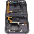 Inner OLED Assembly With Frame For Samsung Galaxy Z Flip 4 5G (US & International Version) (Refurbished) (Graphite)