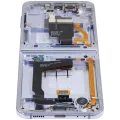Inner OLED Assembly With Frame For Samsung Galaxy Z Flip 4 5G (US & International Version) (Refurbished) (Blue)