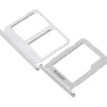 Dual Sim Card Tray For Samsung Galaxy A9 Pro (A910 / 2016) (White) (2 Piece Set)