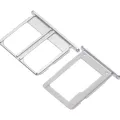 Dual Sim Card Tray For Samsung Galaxy A9 Pro (A910 / 2016) (White) (2 Piece Set)