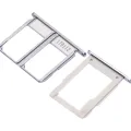 Dual Sim Card Tray For Samsung Galaxy A9 Pro (A910 / 2016) (Black) (2 Piece Set)