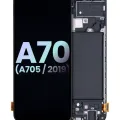 OLED Assembly With Frame For Samsung Galaxy A70 (A705 / 2019) (Service Pack) (All Colors)