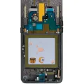 OLED Assembly With Frame For Samsung Galaxy A80 (A805 / 2019) (Service Pack) (Phantom Black)